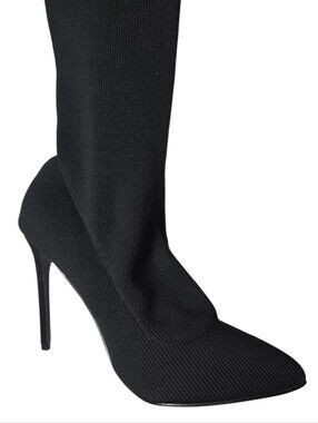Sergio Todzi Knee Length Stiletto Sock Boots UK 40